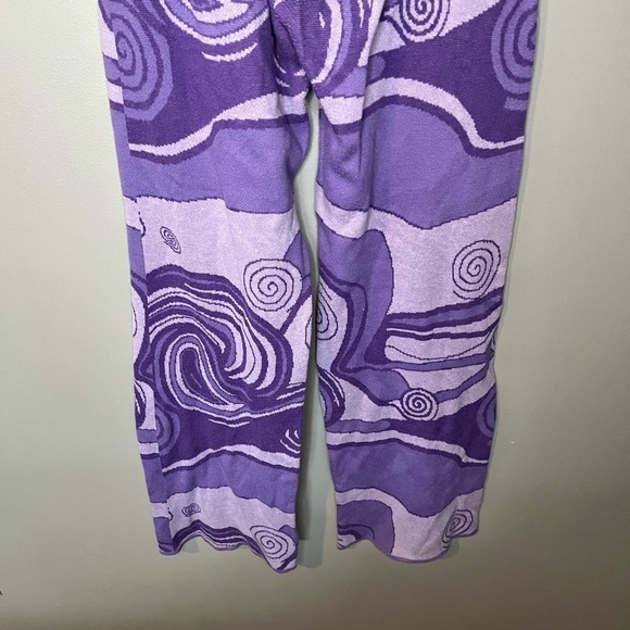 Purple Swirl Women's Jumpsuit - Picture 8 of 12